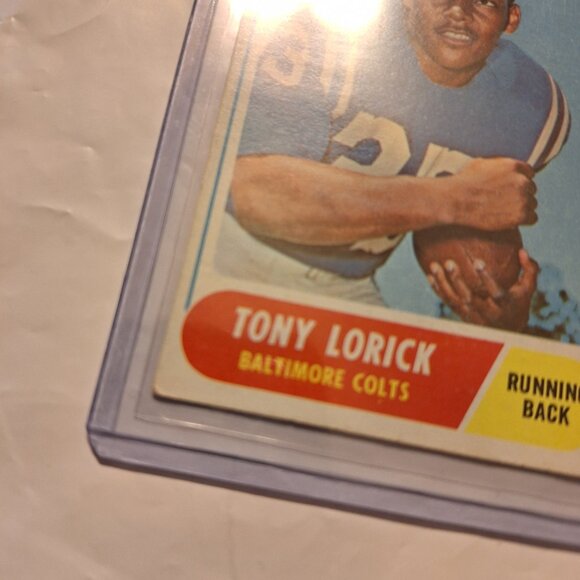 tony lorick 1968 topps 204 - Picture 5 of 6